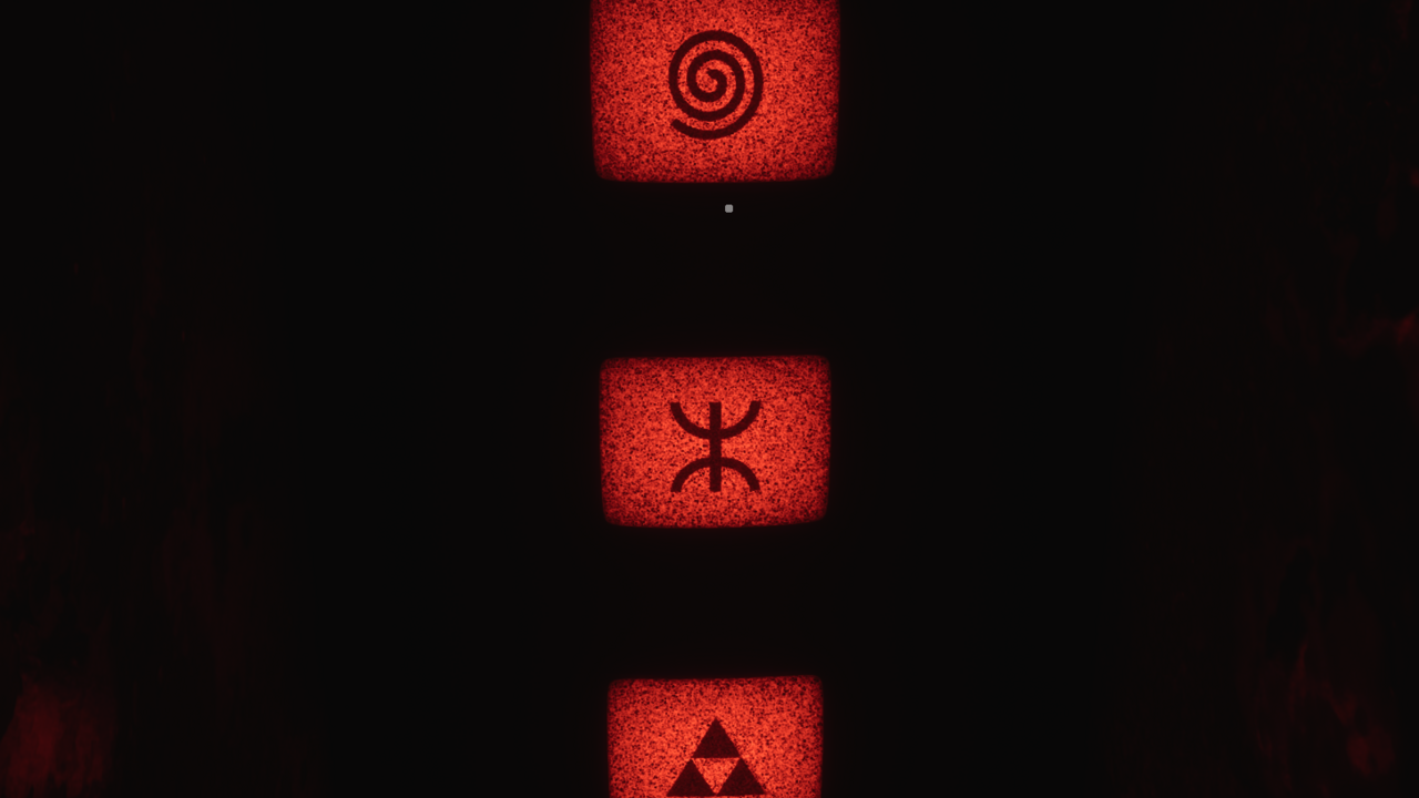 Set these symbols on the TVs.