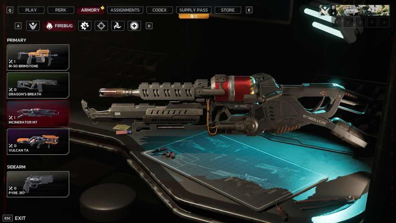 The Incinerator M7.