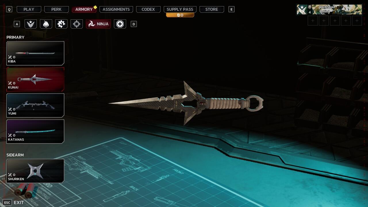 The Kunai.