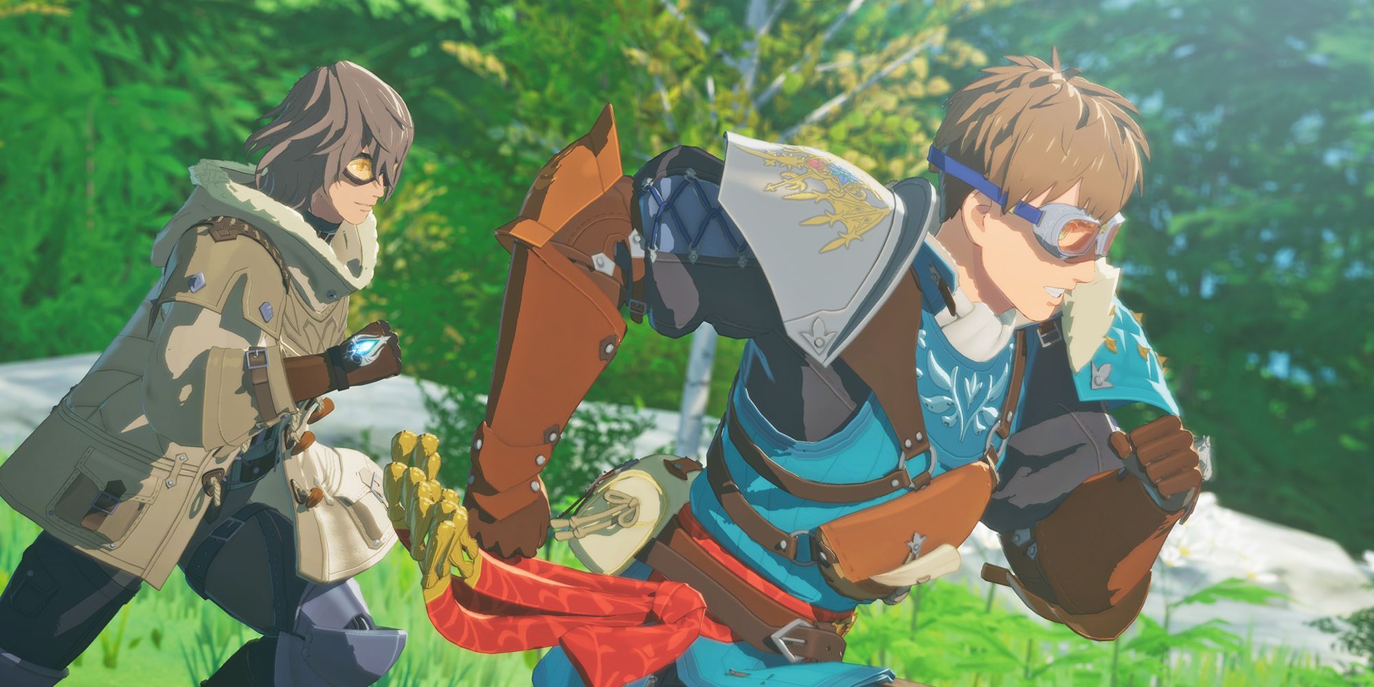 Monster Hunter Stories 3 Twisted Reflection Running Around