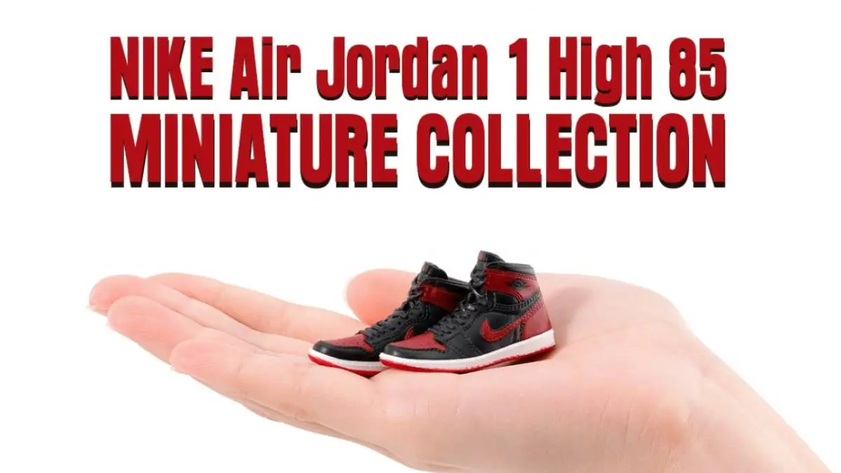 Bandai Namco Teased Nike Air Jordan Model Kit, Gashapon