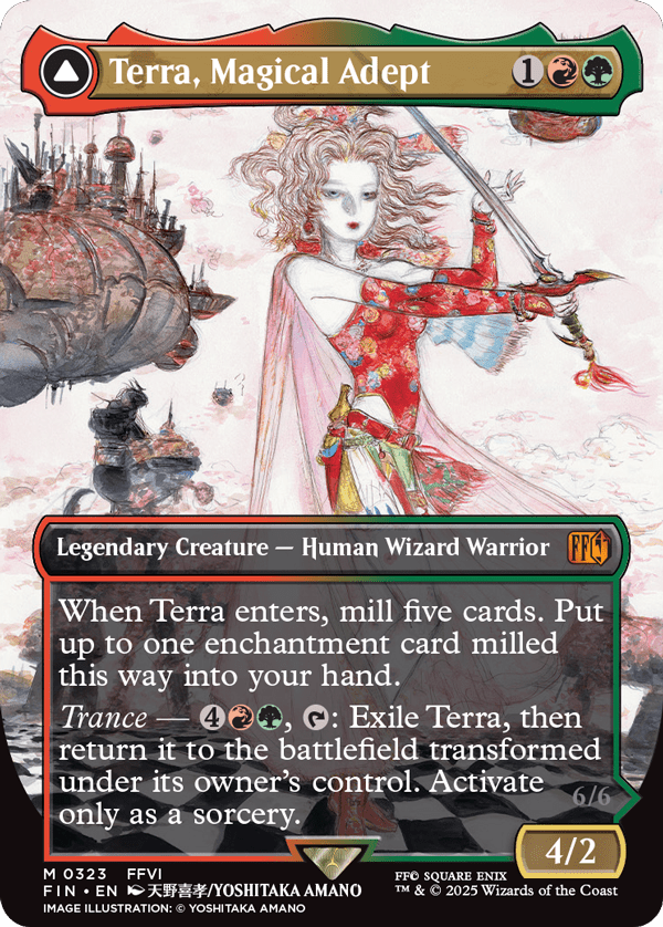 Terra in Magic: The Gathering — Final Fantasy