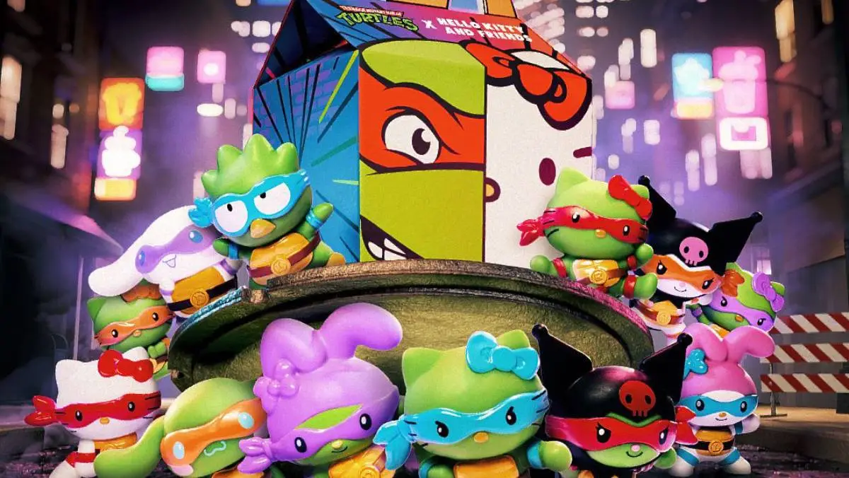 Sanrio TMNT McDonald’s Happy Meal Toys Teased